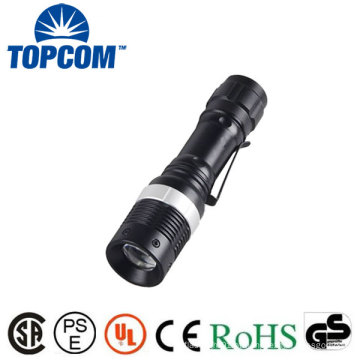 Mini 3Watt Q5 LED Torch Lanterna Zoom AA Flash Light Pequeno